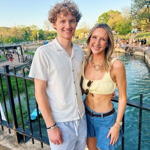 Pale yellow Zara top